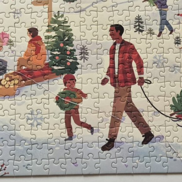 500 Piece "the perfect tree" Jigsaw Puzzle - Picture 3 of 6